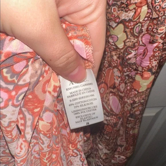 ALC Amina Asymmetrical Printed Georgette Halterneck midi dress - Picture 6 of 6